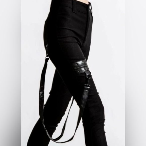 Killstar Dead Resistance Trousers (Black) - Picture 1 of 13